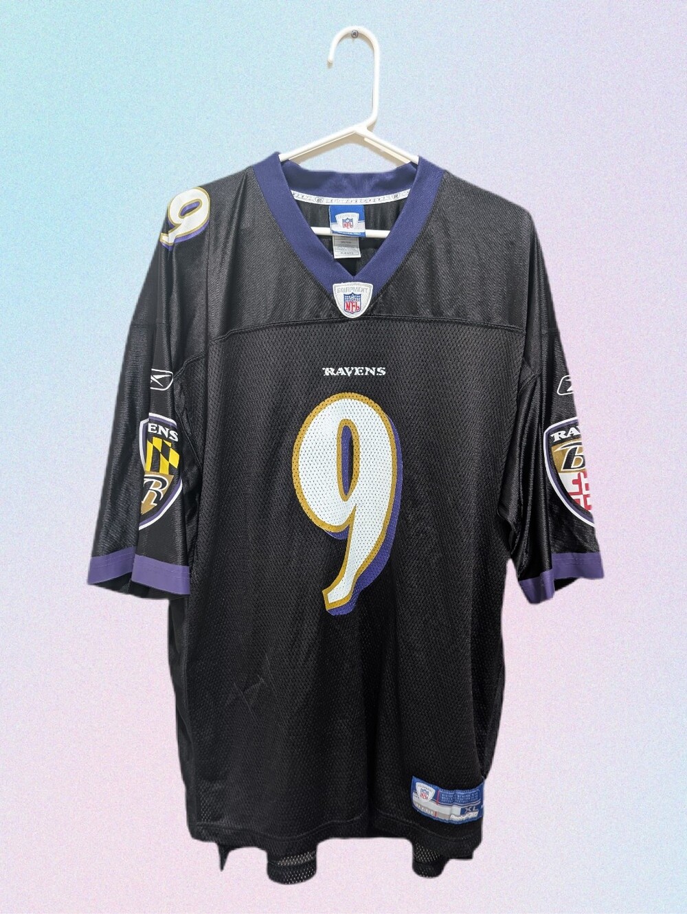 Steve McNair Baltimore Ravens NFL Football Jersey Size XL